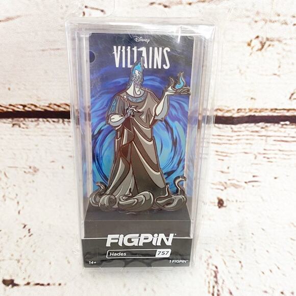 DISNEY Villains Hercules Hades Fig Pin - Picture 1 of 2